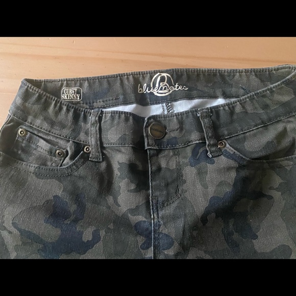❤️ Bluenotes Denim Curvy Skinny Camo Jeans - Picture 4 of 5